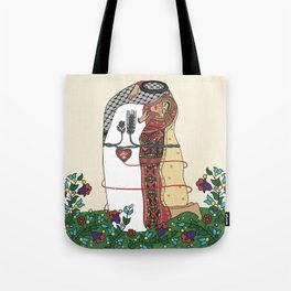Love palestine Tote Bag