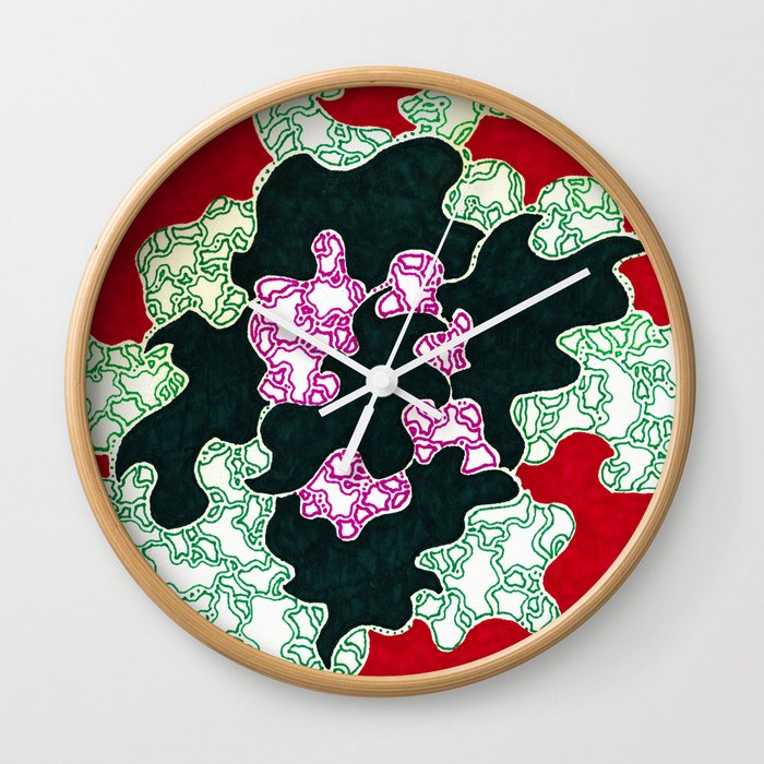 A Dance With Fire Wall Clock