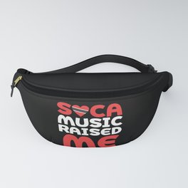 Soca Music is life Trinidad and Tobago Trini Fanny Pack