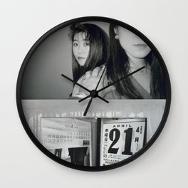 Robert Frank - What Am I Looking At, Today Is My Daughter's Birthday, Tokyo-Hokkaido (April 1994) Wall Clock