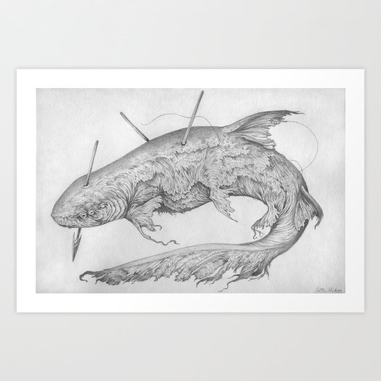 To Be Devoured Art Print