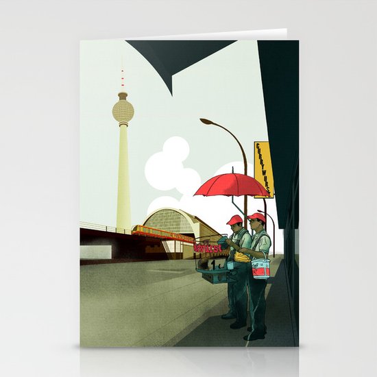 Alexander Platz II Stationery Cards