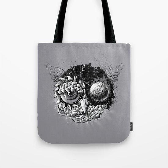 Owl Day & Owl Night Tote Bag