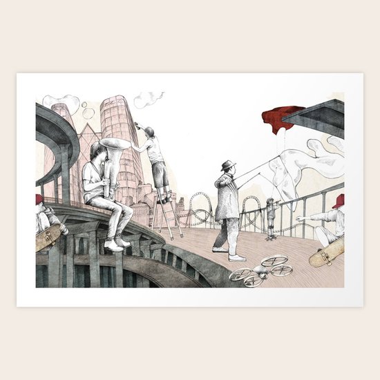 circus Art Print