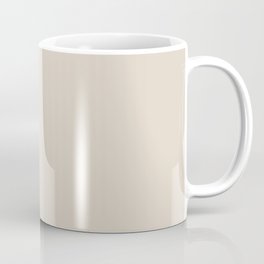 Enduring Light Cream Solid Color Pairs To Sherwin Williams Natural Linen SW 9109 Coffee Mug
