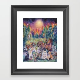 Enchanted Forest Framed Art Print