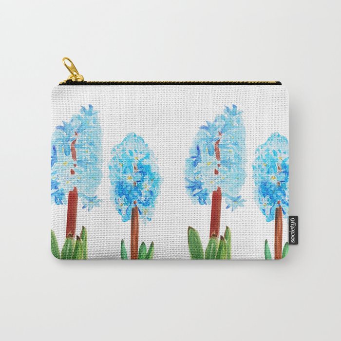 blue hyacinth Carry-All Pouch