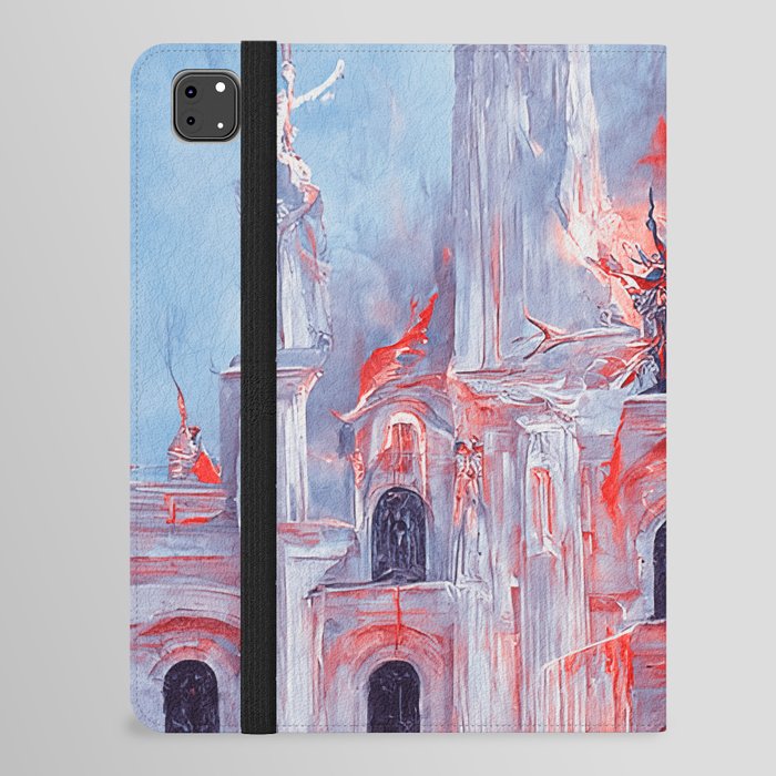 Lucifer Palace in Hell iPad Folio Case