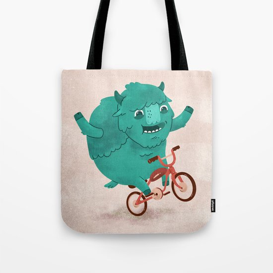 Bicycle Buffalo Tote Bag