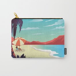 Canyon Beach Sunset Carry-All Pouch
