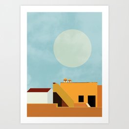 Somewhere In The South Art Print