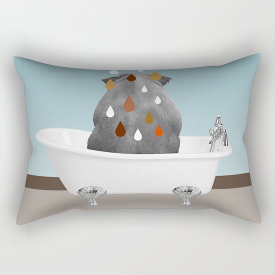 SHOWER CURTAIN Rectangular Pillow