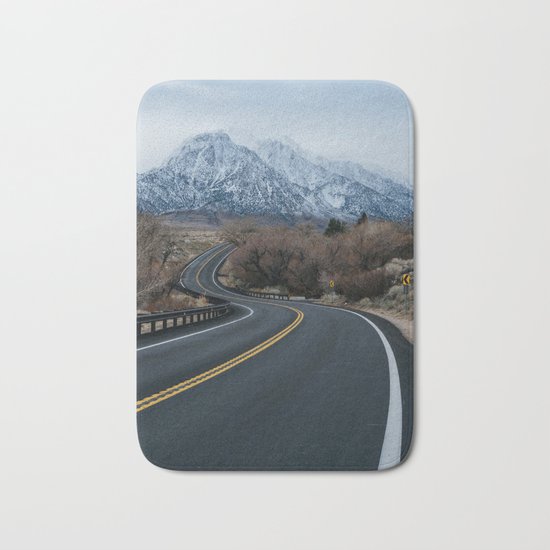 Blue Mountain Road Bath Mat
