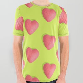 Hearts All Over Graphic Tee