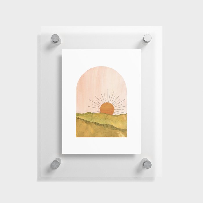Sunrise #11 Floating Acrylic Print