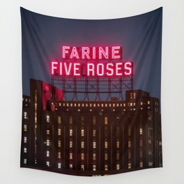 Farine Five Roses Wall Tapestry