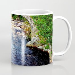 Old Pack Horse Bridge in Expressive Mug