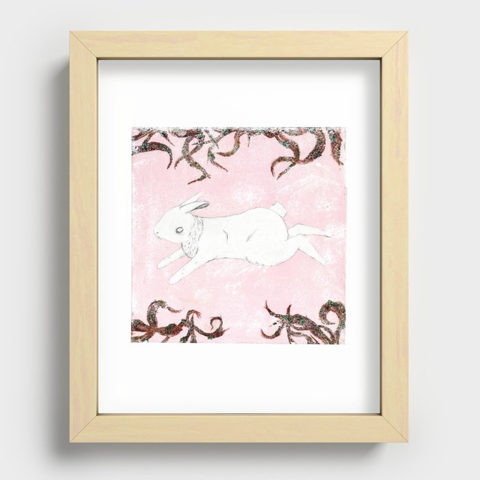 Br'er Rabbit Recessed Framed Print