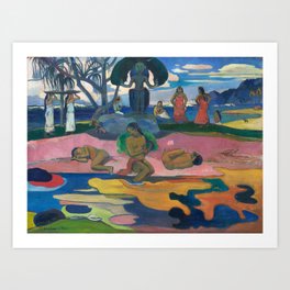 Day of the God by Paul Gauguin Art Print