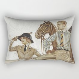 The Equestrian Life Rectangular Pillow