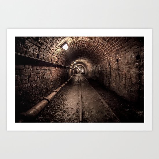 Tar Tunnel 1787 Art Print