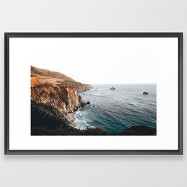 Big Sur, California // Framed Art Print