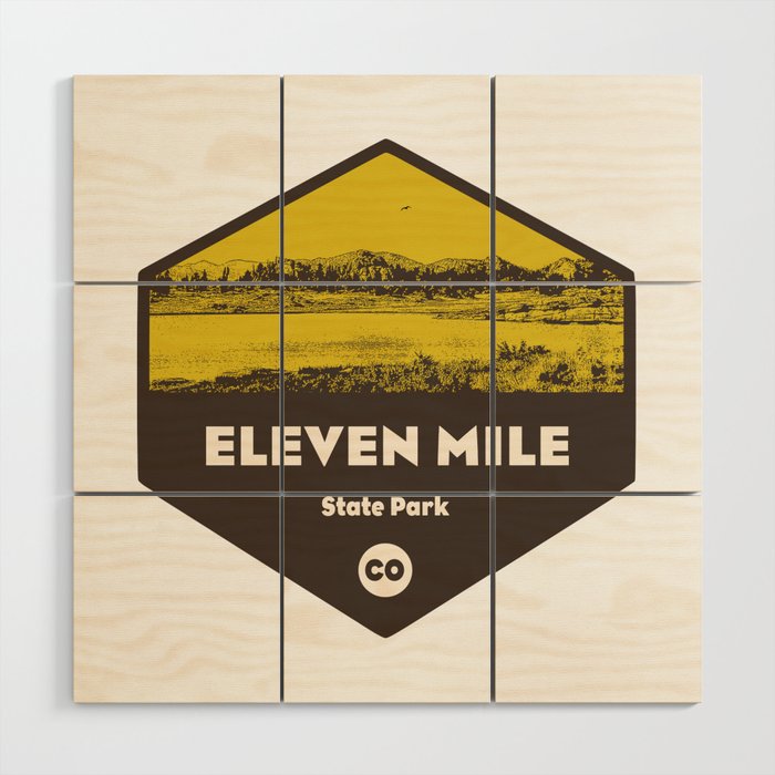 Eleven Mile State Park Colorado Wood Wall Art