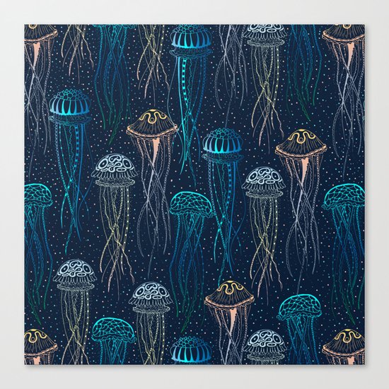 Jellyfish Canvas Print