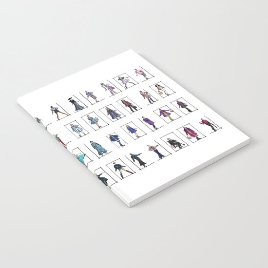Fashion Rainbow Notebook