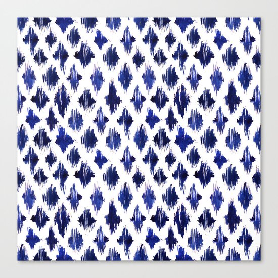 Shaking ultramarine Canvas Print