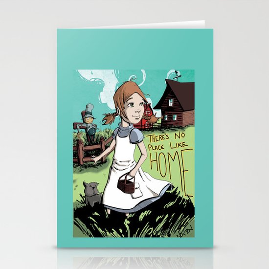 There's No Place Like Home Stationery Cards
