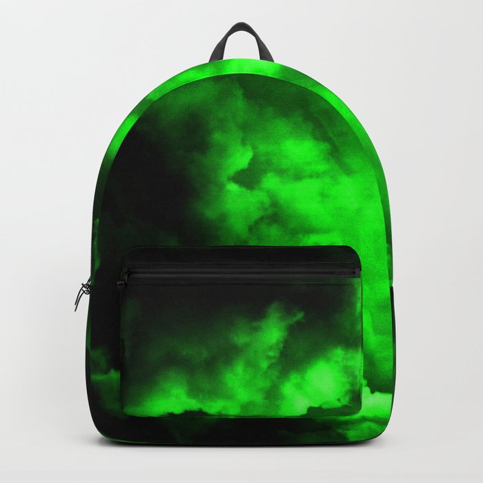 Bright green backpack online
