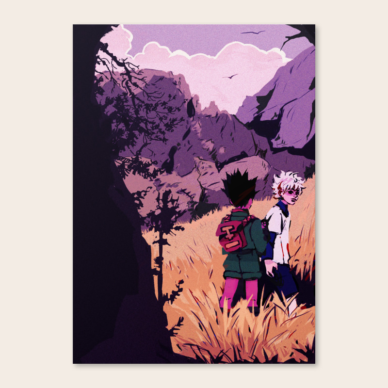 Gon And Killua Canvas Print By Babypears Society6 There are 222 killua and gon for sale on etsy, and they cost $15.17 on average. gon and killua canvas print by babypears