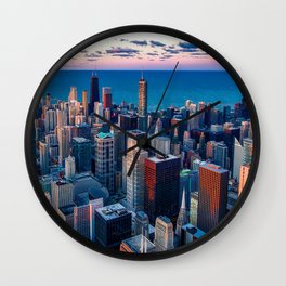 City Skyline Wall Clock