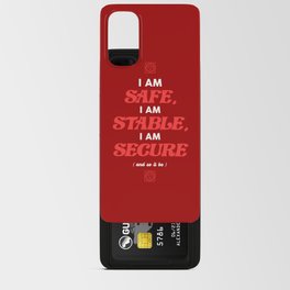 Root Chakra - I Am Safe  Android Card Case