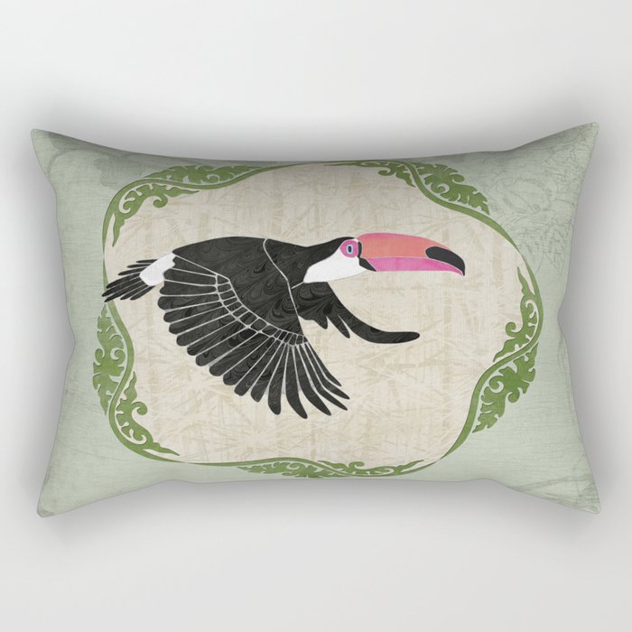 Toucan Rectangular Pillow