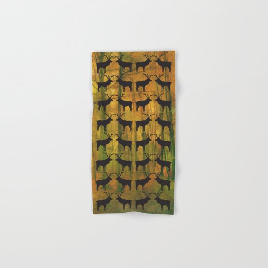 Deer in autumn Hand & Bath Towel