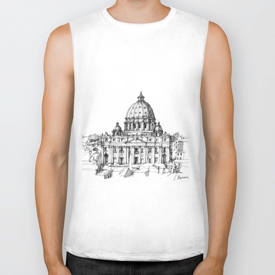 Basilica di S. Pietro a Roma Biker Tank