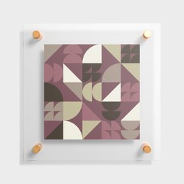 Geometrical modern classic shapes composition 22 Floating Acrylic Print