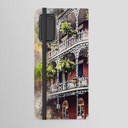 New Orleans in Watercolor3536117 Android Wallet Case
