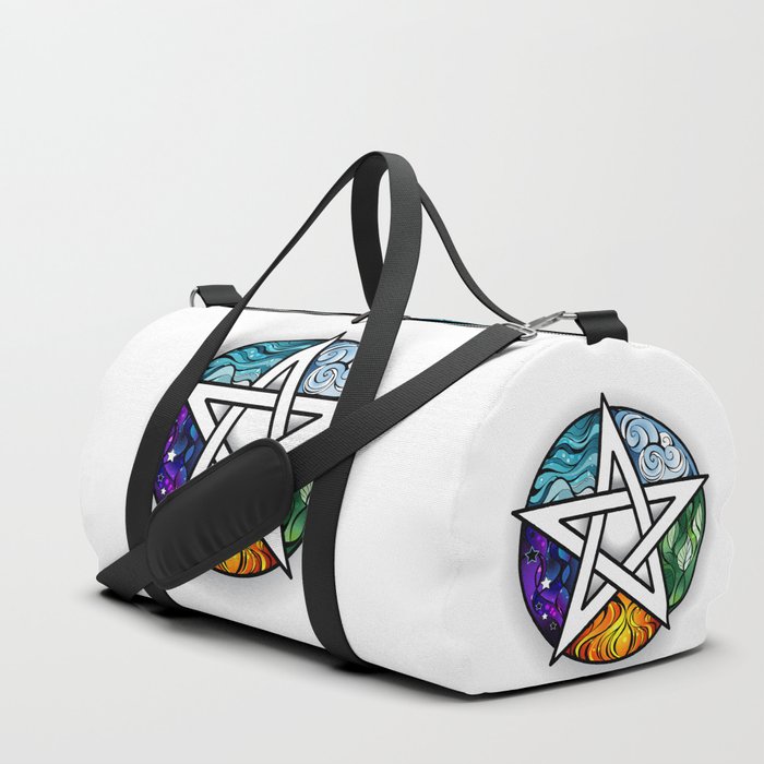 Bright Pentagram Duffle Bag