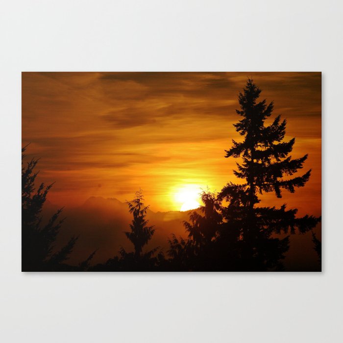 Bellevue Washington Sunrise Canvas Print