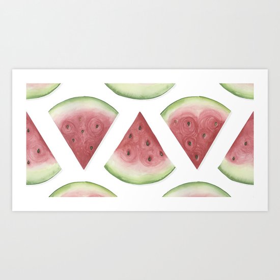 Watermelon Art Print
