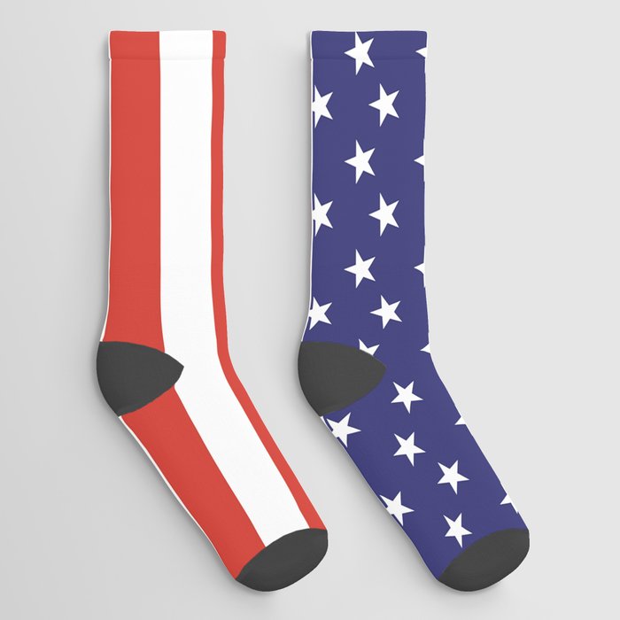 American Flag, Stars and Stripes. Pure and simple. Socks