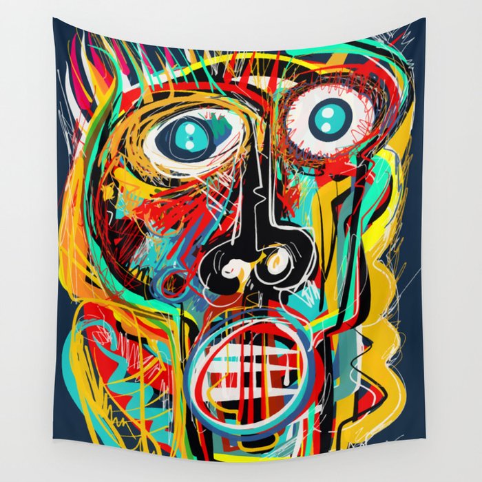 Street art on sale tapestry