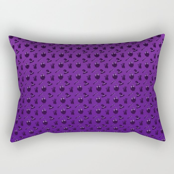 Witch Pattern Rectangular Pillow