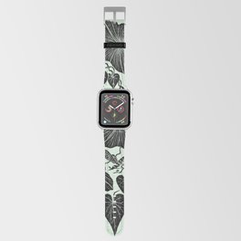 Moonflowers with Moths Apple Watch Band