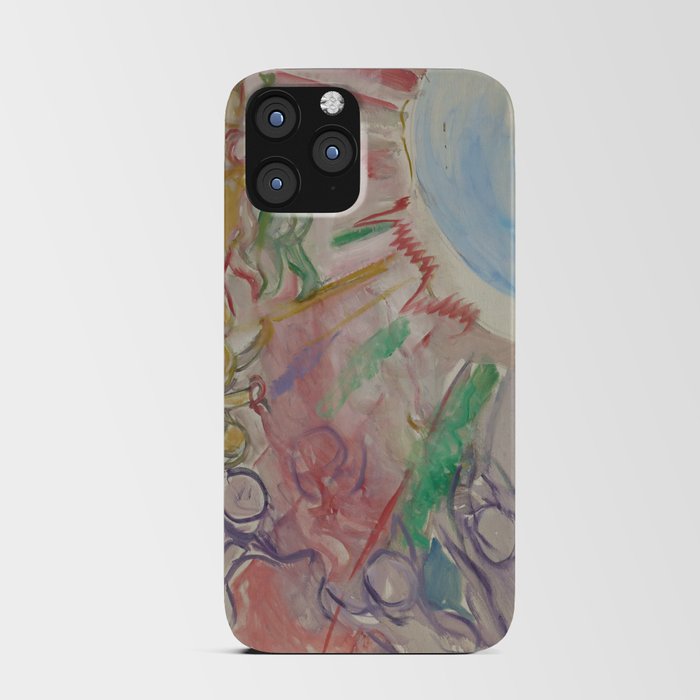 Edvard Munch - Geniuses in Sun Rays 1914 iPhone Card Case