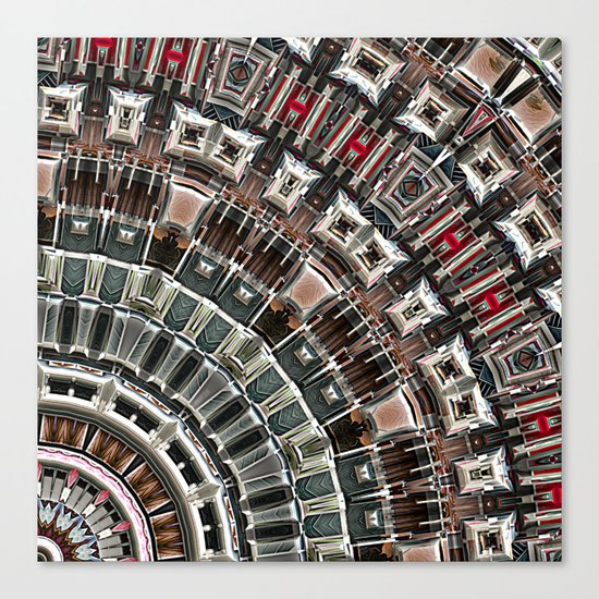 Fan of Geometry Canvas Print