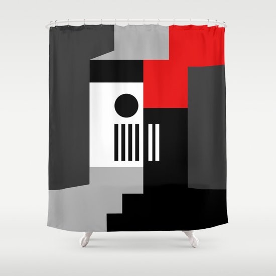 WAR INDUSTRY Shower Curtain